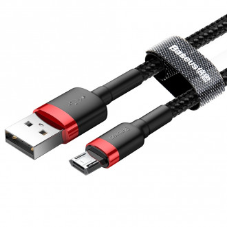 Кабель Baseus Kevlar MicroUSB - USB 1м, 2A. Купить, цены, отзывы, доставка.